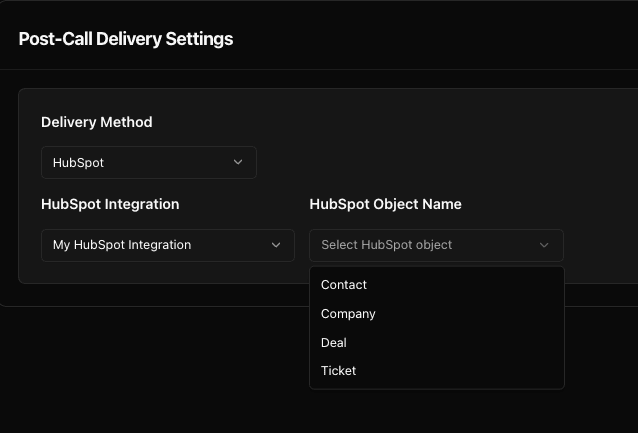 HubSpot Integration