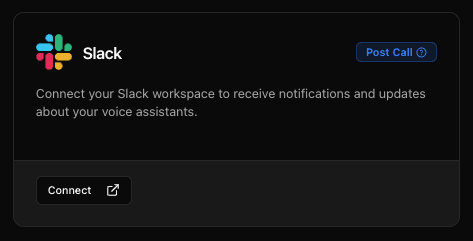 Connect integration